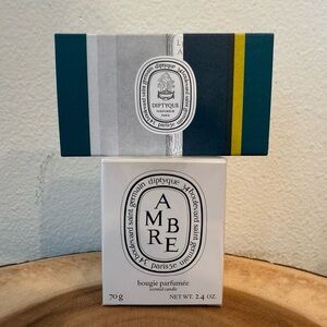 Diptyque Amber candle bundle
